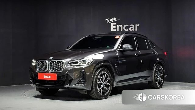 BMW X4 (G02) 2022 Серый из Кореи