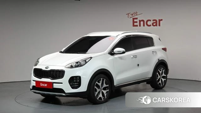 Kia Sportage 4th Generation 2018 Белый из Кореи