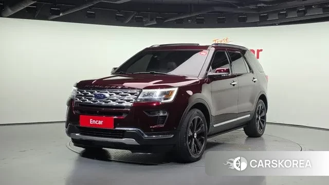 Ford Explorer 2018 Фиолетовый из Кореи