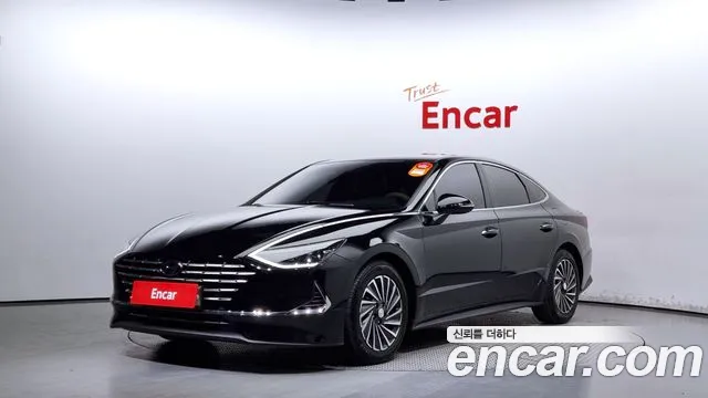 Hyundai Sonata Hybrid (DN8) 2021 Черный из Кореи