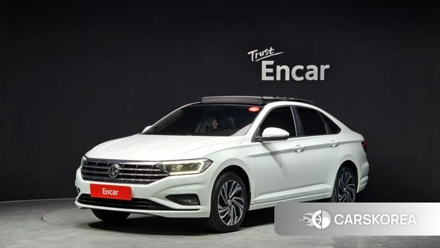 Volkswagen 7th Generation of Jetta 2020 Белый из Кореи