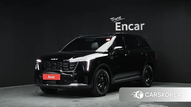 Kia The New Sorento 4th Generation 2024 Черный из Кореи