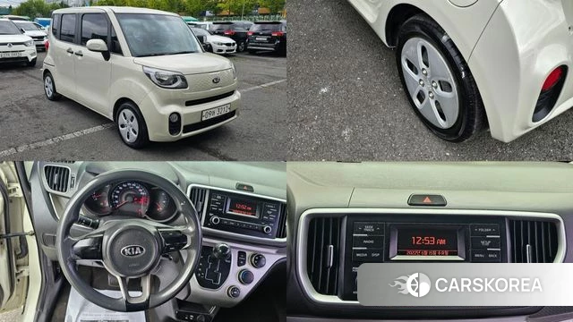 Kia The New Ray 2018 Жемчужный цвет из Кореи