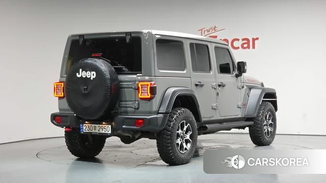 Jeep Wrangler (JL) 2023 Серый из Кореи