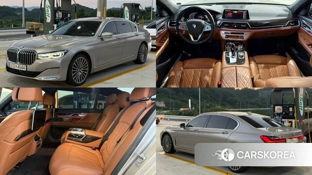 BMW 7 Series (G11) 2021 Песочный из Кореи