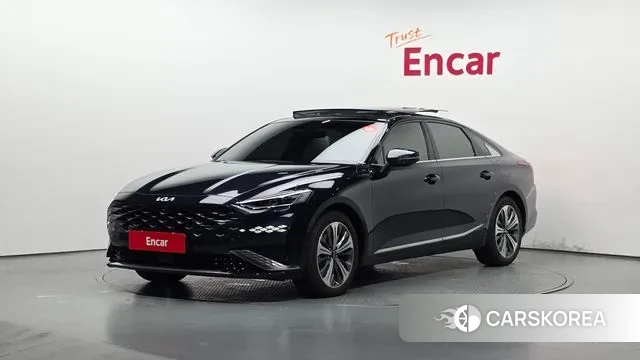 Kia K8 Hybrid 2023 Синий из Кореи