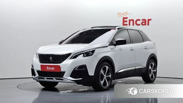 Peugeot 3008 second generation 2019 Белый из Кореи