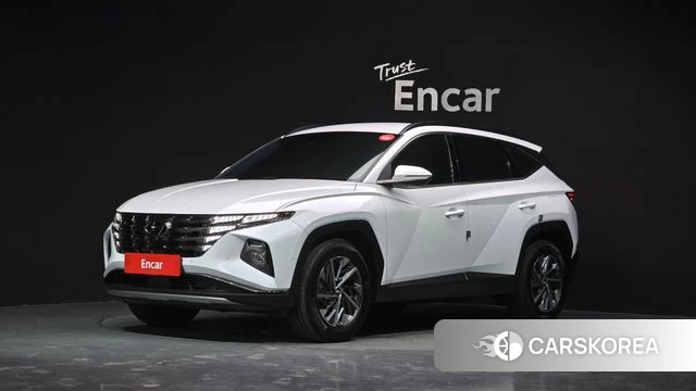 Hyundai Tucson Hybrid (NX4) 2020 Белый из Кореи