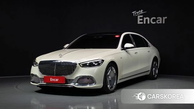 Mercedes-Benz S-Class W223 2023 Белый из Кореи