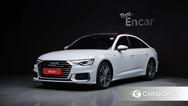 Audi A6 (C8) 2022 Белый из Кореи