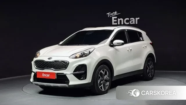 Kia Sportage The Bold 2021 Белый из Кореи