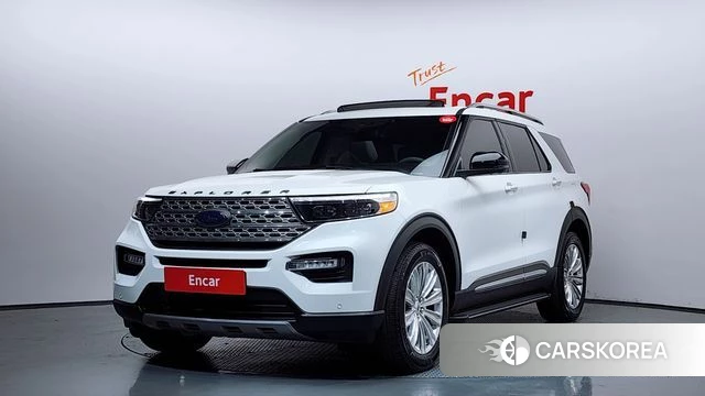 Ford Explorer 6th Generation 2021 Белый из Кореи
