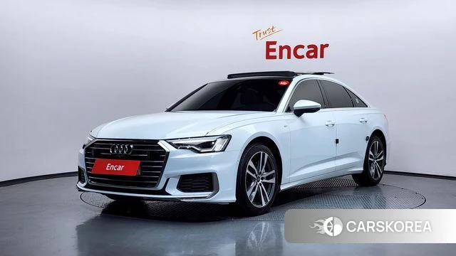 Audi A6 (C8) 2022 Белый из Кореи