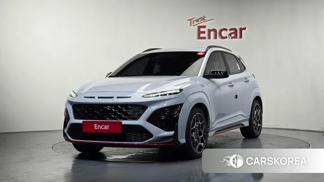 Hyundai The New Kona 2022 Светло-серебряный цвет из Кореи