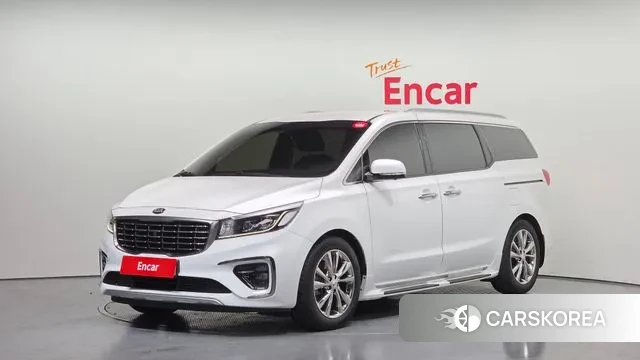 Kia The New Carnival 2019 Белый из Кореи