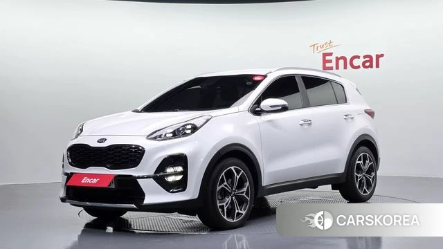 Kia Sportage The Bold 2019 Белый из Кореи