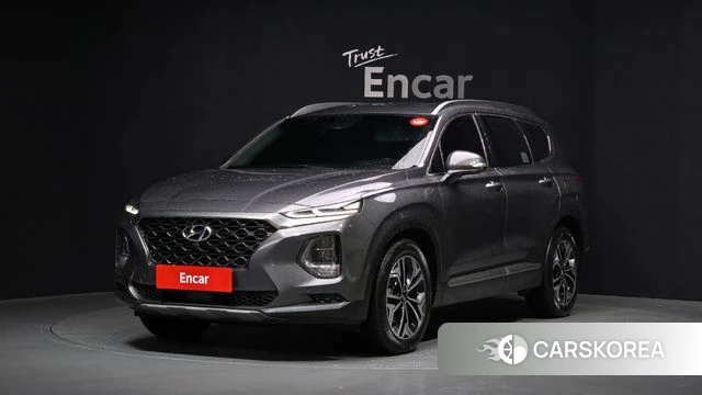 Hyundai Santa Fe TM 2018 Серый из Кореи