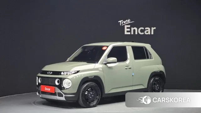 Hyundai Casper 2022 Светло-зеленый из Кореи