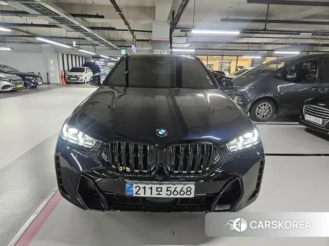 BMW X6 (G06) 2025 Черный из Кореи