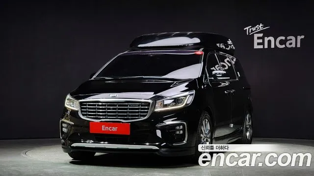 Kia The New Carnival 2019 Черный из Кореи
