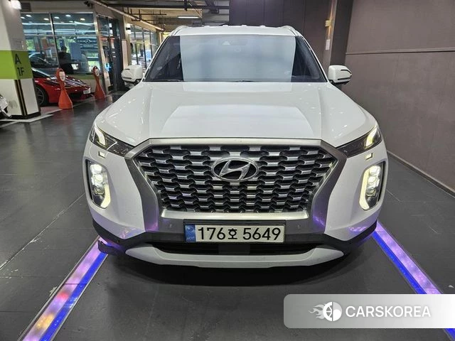 Hyundai Palisade 2021 Белый из Кореи