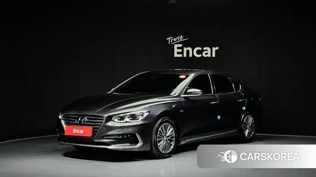Hyundai Grandeur IG Hybrid 2019 Серый из Кореи
