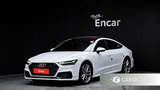 Audi A7 (4K) 2020 Белый из Кореи