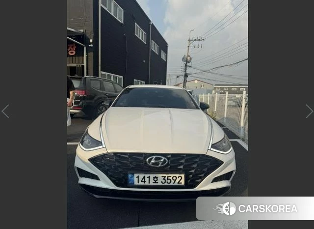 Hyundai Sonata (DN8) 2021 Белый из Кореи