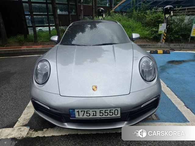 Porsche 911(992) 2021 Серебряный из Кореи