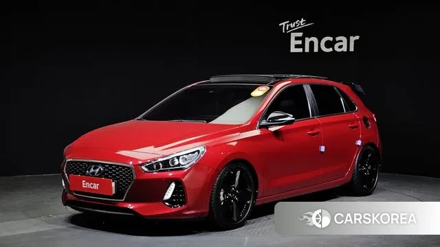 Hyundai i30 (PD) 2018 Красный из Кореи