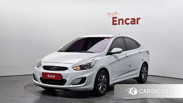 Hyundai Accent (New type) 2018 Белый из Кореи