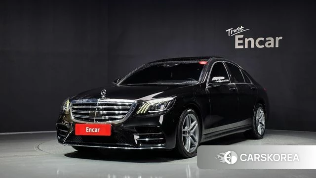 Mercedes-Benz S-Class W222 2020 Черный из Кореи