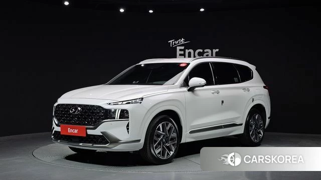 Hyundai The New Santa Fe 2022 Белый из Кореи