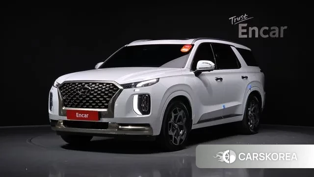 Hyundai Palisade 2021 Белый из Кореи
