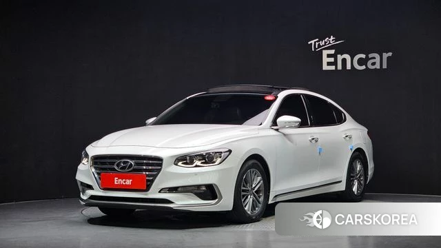 Hyundai Grandeur IG 2018 Белый из Кореи