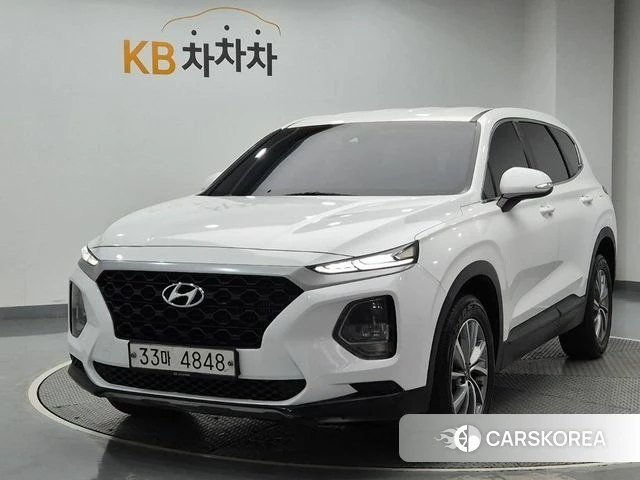 Hyundai Santa Fe TM 2018 Белый из Кореи