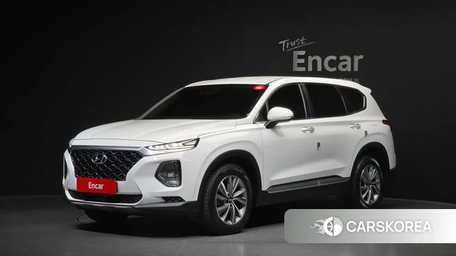 Hyundai Santa Fe TM 2019 Белый из Кореи