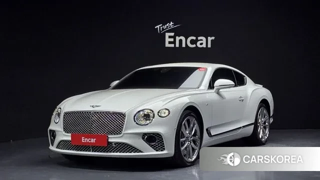 Bentley Continental GT 3rd Generation 2020 Белый из Кореи