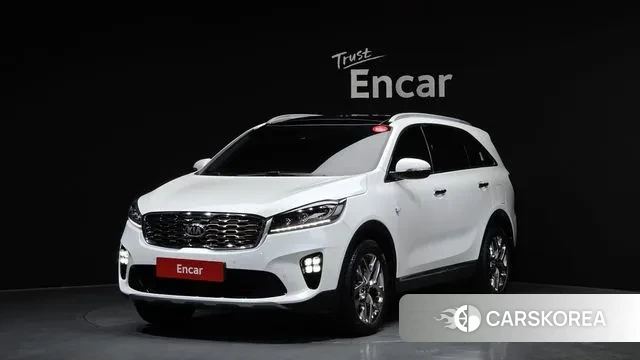 Kia The New Sorento 2019 Белый из Кореи