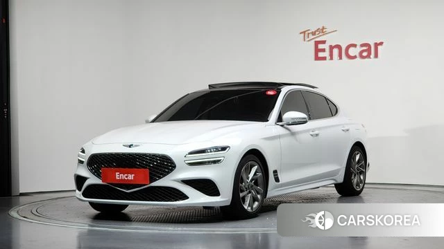 Genesis The New G70 2022 Белый из Кореи