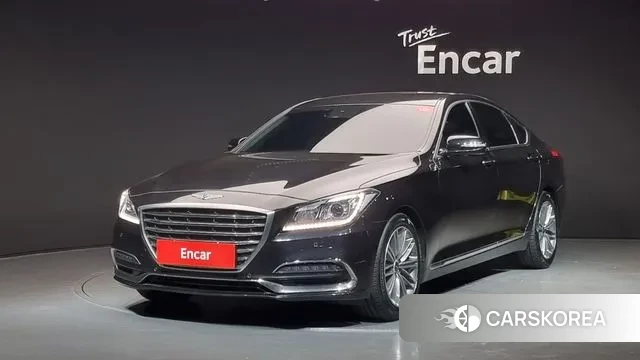 Genesis G80 2018 Черный из Кореи