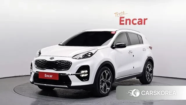 Kia Sportage The Bold 2021 Белый из Кореи