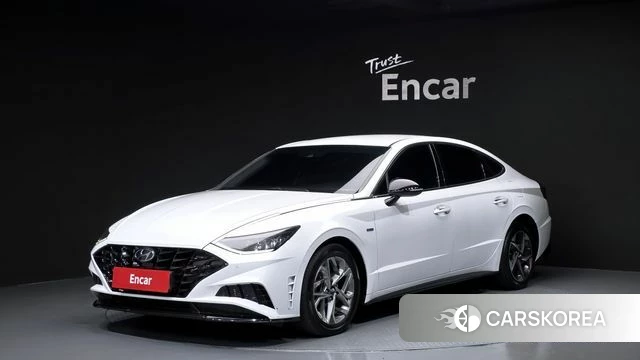 Hyundai Sonata (DN8) 2019 Белый из Кореи
