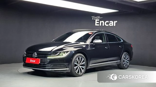 Volkswagen Arteon 2019 Черный из Кореи