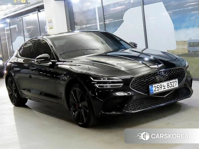 Genesis The New G70 2021 Черный из Кореи