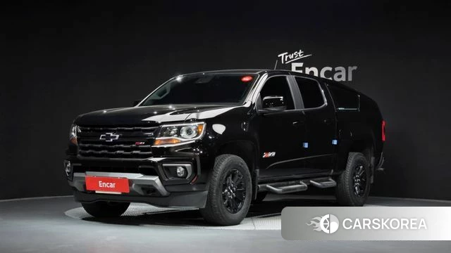 Chevrolet (GM Daewoo) Real New Colorado 2022 Черный из Кореи