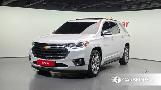 Chevrolet (GM Daewoo) Traverse 2020 Белый из Кореи