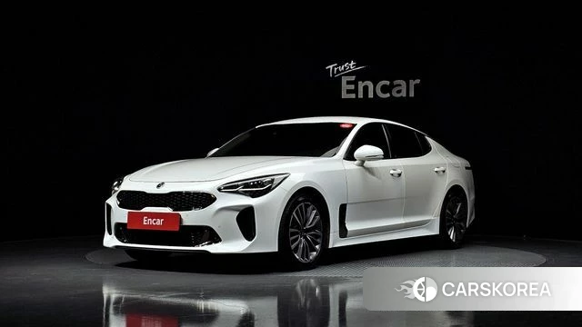 Kia Stinger 2018 Белый из Кореи