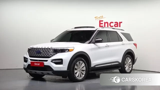 Ford Explorer 6th Generation 2022 Белый из Кореи