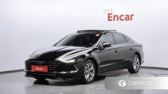 Hyundai Sonata (DN8) 2020 Черный из Кореи